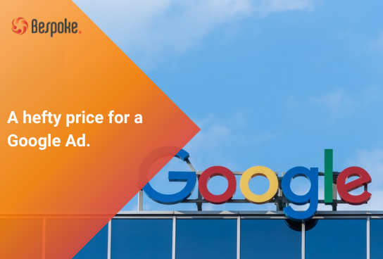A hefty price for a Google Ad
