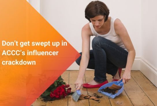 Don’t get swept up in ACCC’s influencer crackdown.