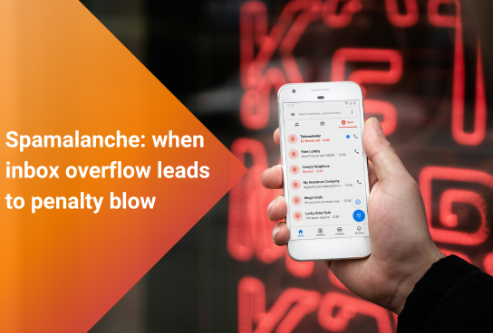 Spamalanche: when inbox overflow leads to penalty blow